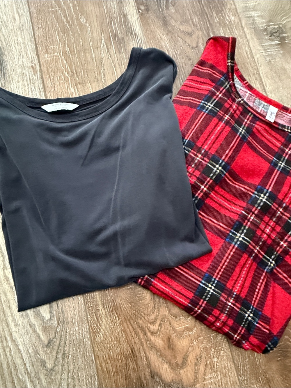❣️5/$25❣️Lucky Brand Women's Black Scoop Neck Long Sleeve Top - Picture 4 of 4